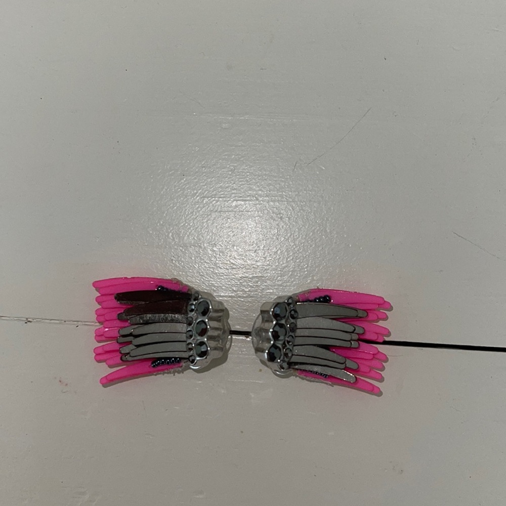 Mini pink mingnonne gavigan earrings